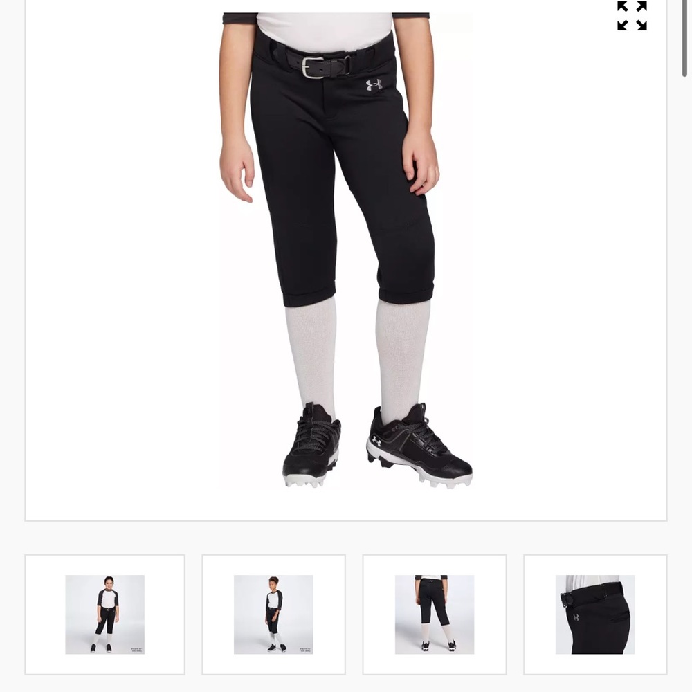 Under Armour Girls’ Vanish Softball Pants - Picture 6 of 7